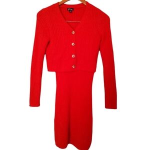 Red Dress 2 Piece Set Art Class Size Large 10/12